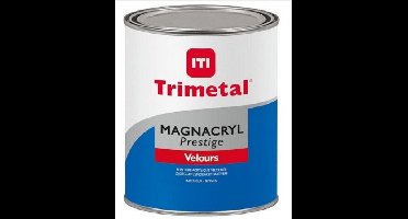 Trimetal Magnacryl Prestige Velours - Fluweelachtige watergedragen isolerende binnenmuurverf - Kleur RAL 9001 Cremewit - 1 L