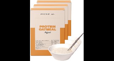 Protiplan - Havermout Naturel - 3 stuks - 3 x 7 x 36 g - Eiwitrijk ontbijt