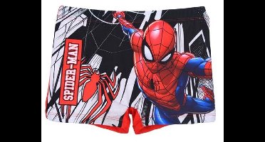 Spider-Man zwembroek - zwemboxer Spider-Man - rood - maat 98