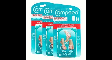 3x Compeed® Pleister Blaren – Mixpack – 3-in-1-verpakking (5 st.)