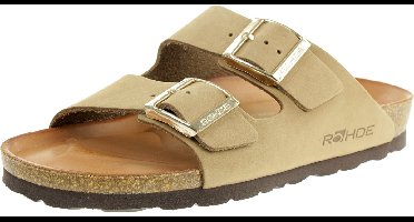 Rohde Alba Mules Damespantoffels Sandaal Leer 565014 naturel