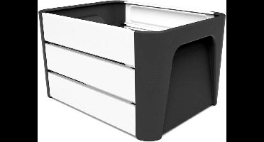 Mirage fietskrat Klik ‘n Krat zwart/wit