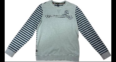 Pme Legend - PTS195506-HIG -Trui - Mannen - Grijs/Blauw - Maat S