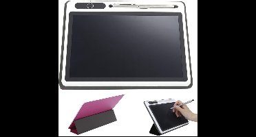 ApexArte® Digitaal Notitieblok - Paper Tablet - Schrijftablet voor Volwassenen - Roze en Wit