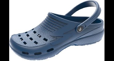 EVA clog, met hakbandje blauw mt. 24 t/m 47.