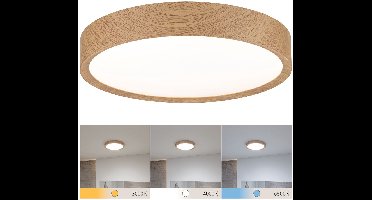 Selection Bathroom LED-plafondlamp Tega IP44 White Switch 1200lm 230V 22,5W Houtlook