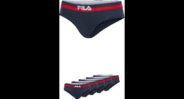 Fila Urban Brief Slip Gekleurde Waistband - Maat XS - 5 Pack - Navy