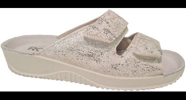 Rohde Witte Leren Dames Slippers - Wit - 40