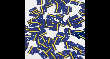 We Fiesta Tafelconfetti Curaçao - 300 stuks voor tapas en decoratie