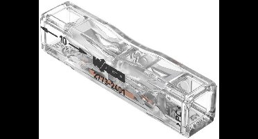 WAGO Lasklem steek doorvoerconnector tot max. 4mm² 10 Stuks