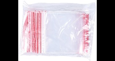 OFFICE products gripsealzakje, transparant, pak van 100 stuks, 230 x 320 mm