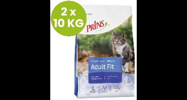 Prins cat vital care adult fit kattenvoer 2x 10 kg