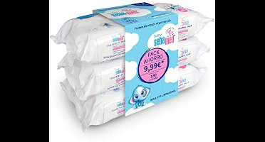Sebamed Baby Toallitas Limpiadoras Set 3 X 60 Pcs