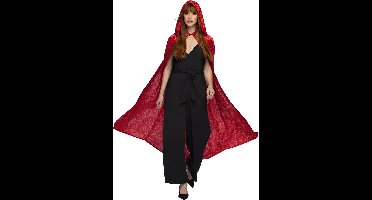Boland - Cape Dawn rood - Volwassenen - Vampier - Halloween - Horror - Vampier