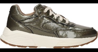 Xsensible Lak G Sneaker Sneakers - Leer - Dames - Groen - Maat 42