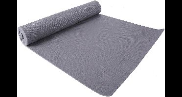 Bourgini Fitness - Fitnessmat - yogamat - PVC -Grijs - 0.5cm