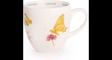 CJ Wildlife - Mok Koninginnenpage - Getekend door Elwin van der Klok - 310ml - Keramiek - Vaatwasser bestendig