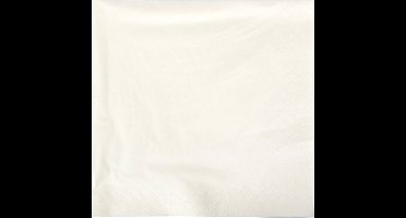 Servet | 1/4 vouw | 3-laags | 40x40cm | cellulose | crème | 250 stuks