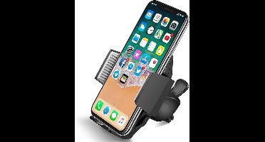 Auto Telefoon Houder Draagbare Ventilatie Auto Universele Verstelbare Hoek voor iPhone X/8/8Plus/6s/6/SE/5/5s SamsungGalaxy S8/S7/S7edge/A5/Note,Nexus,LG - Sony - Android Smartphones
