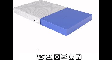 Kindermatras 80 x 190 x 14 Comfort Kindermatras Hybrid - Bamboo Tijk