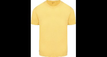 King Essentials The Steve T-Shirt Geel - Maat XL - Heren - Casual T-shirts