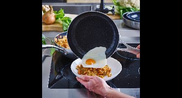 GreenPan Geneva koekenpan 20cm- tri-ply - PFAS-vrij