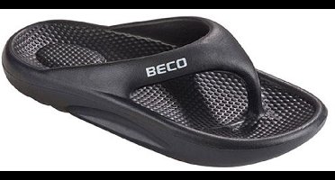 BECO teenslippers Easy - unisex - zwart - maat 37-38