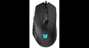 Sunsonny S-M6PRO Bedrade Gaming Muis 7200 DPI - Zwart - RGB Rechtshandige Gaming Muis