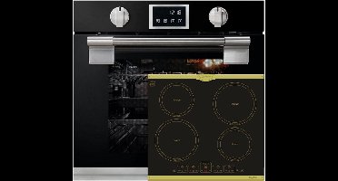 Kaiser - Inbouwoven - EH 6338 s - KCT 6195 IEm Inductiekookplaat 60 cm - inductie - oven - 60 cm - pyrolytische oven - 11 functies