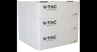V-TAC Batterijrek met 3 lagen - Batterijopslagaccessoire voor omvormer