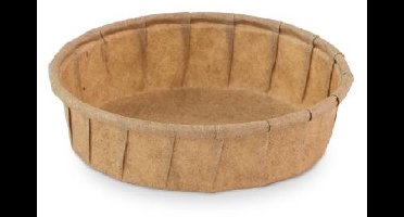 Sausbakje papier (FSC®) rond laag bruin ø 6,0 cm / 30 ml | Inhoud: 200 stuks