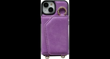 2-in-1 Crossbody + Magsafe Wallet - iPhone 13 - Lila