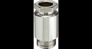 Wiska 10014484 Wartel Slagvast, Met dichting M24 Messing (vernikkeld) Natuur 1 stuk(s)