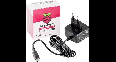 Raspberry Pi® Stekkernetvoeding, vaste spanning Geschikt voor serie: Raspberry Pi® Uitgangsstroom (max.) 3000 mA 1 x US