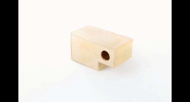 Flamingo broednest gouldamadine - hout - 20,5x11x12cm