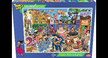 Goliath That's Life Gallery Edition Frida Kahlo - 1000 Puzzelstukjes - Legpuzzel (68x48cm)