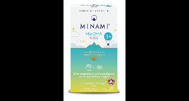 Minami MorDHA Kids - 2 x 60 softgels - Voordeelverpakking