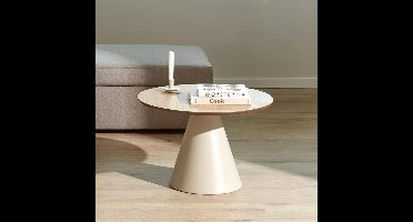 Sohome Ronde Salontafel Latressa Eiken, 65cm - Naturel