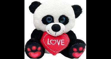 Panda knuffel - 30cm - Liefde - Valentijns