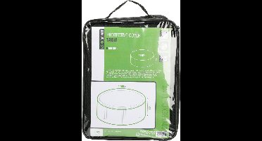 Pro Garden Afdekhoes voor ronde Tuintafel - Zware kwaliteit - Waterdicht - Rond diameter 160cm-Zwart