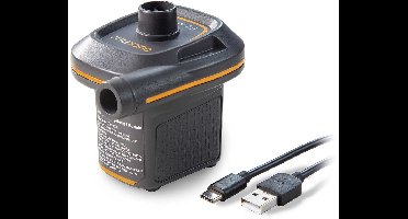 Intex 66635 Mini Usb Air Pump Zwart/Oranje