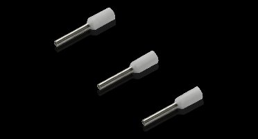 Rittal 4050.730 Adereindhulzen 0.5 mm² Deels geïsoleerd Wit 500 stuk(s)