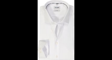 OLYMP Level 5 body fit overhemd - satijnbinding - wit - Strijkvriendelijk - Boordmaat: 44