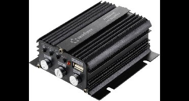 Renkforce RF-CMP-204 Versterker 4-kanaals 200 W Bluetooth/USB audio playback, Volume/bass/treble control