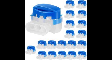 Pak van 20 met gel gevulde kabelconnectoren geschikt voor elektrische draden van robotmaaier-tuin-reparatie