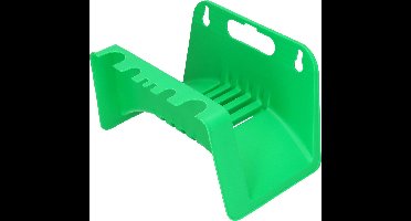 Talen Tools Tuinslanghouder - groen - kunststof - 23 cm - tuinslang houder