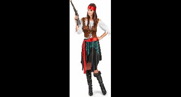 "Piraten outfit voor vrouwen  - Verkleedkleding - Medium"