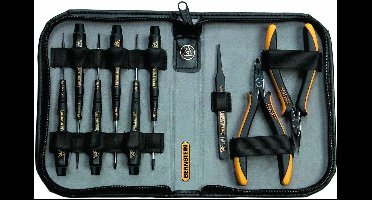 BERNSTEIN Tools for Electronics Gereedschapstas, leeg ESD (l x b x h) 190 x 135 x 35 mm