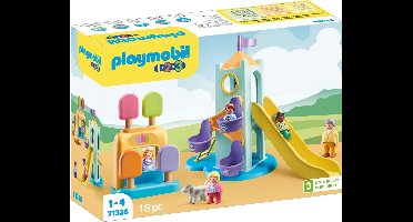 PLAYMOBIL 1.2.3 Avontuurlijke speeltuin - 71326