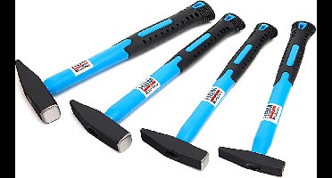 HBM 100 Gram Bankhamer met Anti Slip Fiberglas Steel